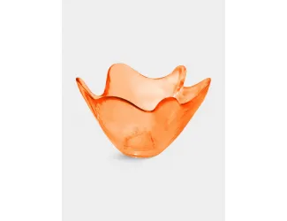 Ваза, 16 см, оранжевая, Feston