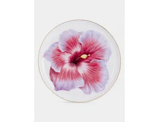 Тарелка, 19 см, Гибискус