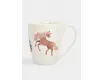 Кружка 320 мл белая Лошадка у елки Anna Lafarg Child holiday