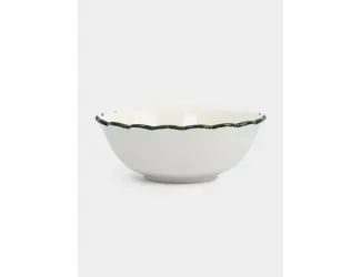 Салатник, 20х8 см, 1,2 л, керамика D, зеленый, Лошадка у елки, Festival