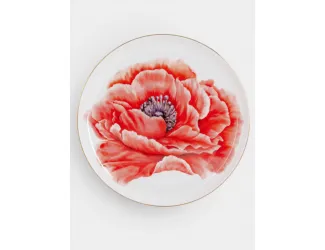 Тарелка десертная, 19 см, фарфор F, Мак