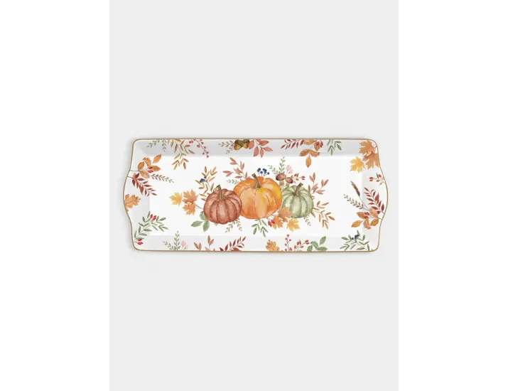 Блюдо 35х15 см прямоугольное Easy Life Тыква