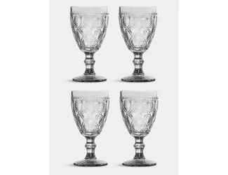 Бокал для вина, 400 мл, 4 шт, стекло P, Dubai