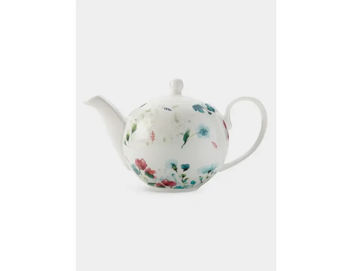 Чайник 1 л белый Акварельные цветы Maxwell & Williams Primavera