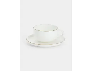 Чашка с блюдцем, 300 мл, Кашемир Gold