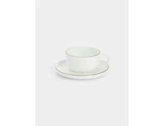 Чашка с блюдцем, 100 мл, Кашемир Gold