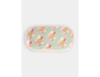 Блюдо, 33x17.5 см, овальное, шалфей, Primula