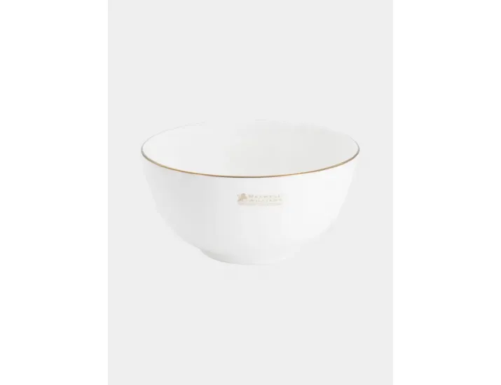 Салатник 15 см 0,65 л белый с золотистым кантом Maxwell & Williams Cashmere Luxe