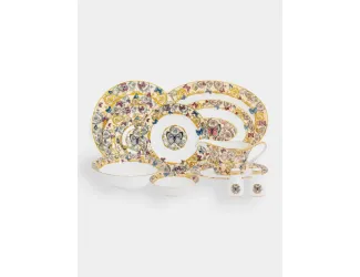 Сервиз обеденный, 6 перс, 27 пр, Бабочки