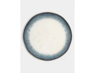 Тарелка обеденная, 26 см, синяя, Nuances