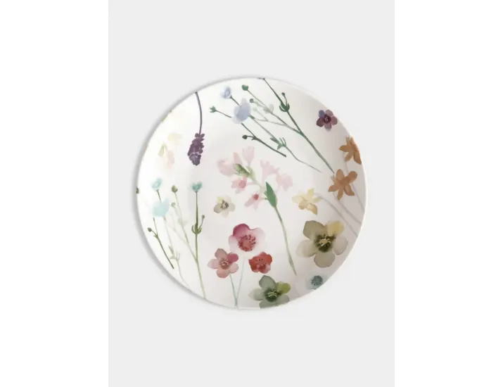 Тарелка закусочная 19 см белая Цветы Maxwell & Williams Wildwood