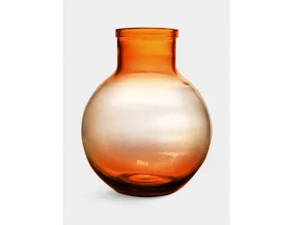 Ваза, 31 см, оранжевая, градиент, Aran