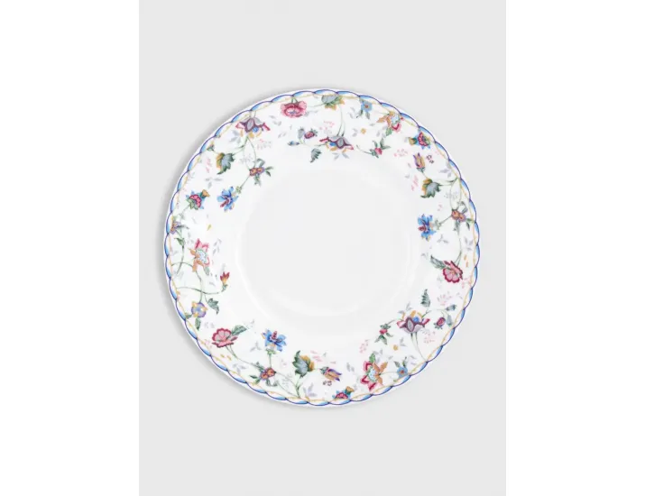 Тарелка суповая 21 см белая Цветы Anna Lafarg Buckingha