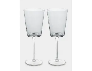 Бокал для вина, 300 мл, 2 шт, стекло, серый, Nocturne