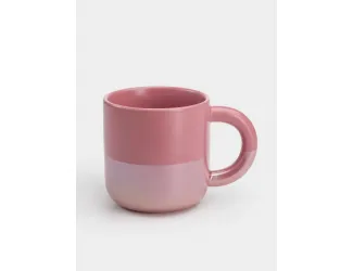 Кружка 350 мл тёмно-розовая Maxwell & Williams Горизонт