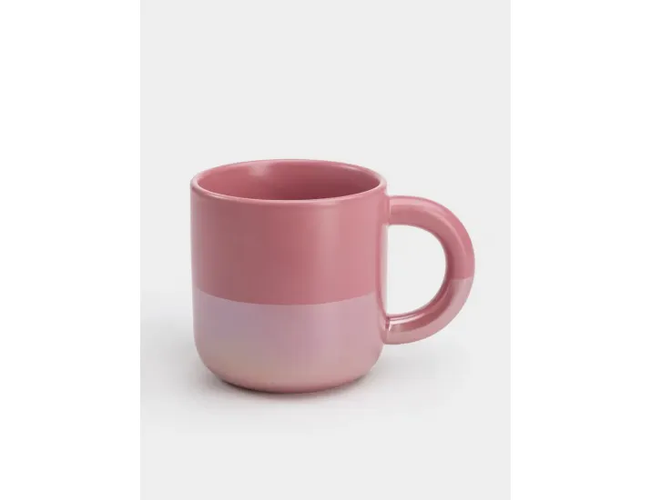 Кружка 350 мл тёмно-розовая Maxwell & Williams Горизонт