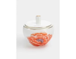 Сахарница 0,25 л белая Мак Anna Lafarg Flowers
