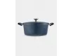 Кастрюля 28 см 6.3 л с крышкой с покрытием синяя Maxwell & Williams Agile