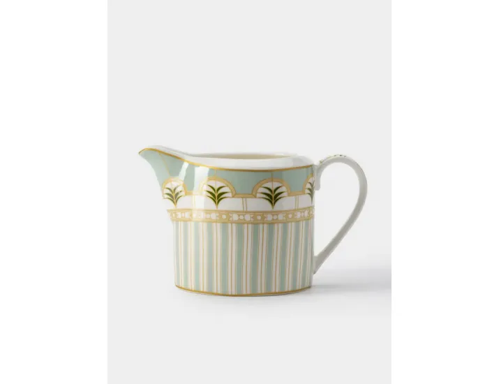 Молочник 250 мл серо-зеленый Елочки Pozzi Milano Rosita