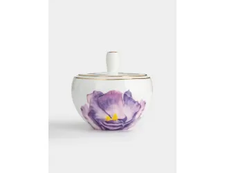 Сахарница 9х9 см 0,25 л белая Anna Lafarg Iris