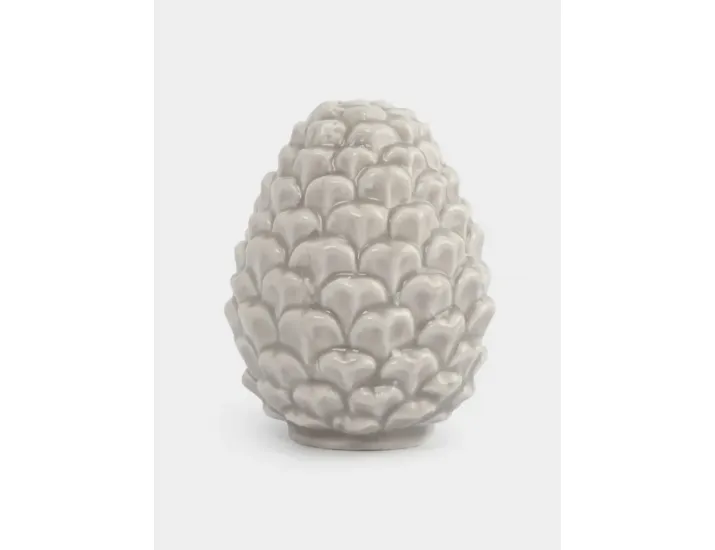 Емкость для соли или перца 7 см бежево-молочная Шишка Anna Lafarg Pinecone