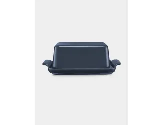 Маслёнка, 20х12 см, фарфор P, синяя, Indulgence