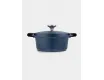 Кастрюля 20 см 2.4 л с крышкой с покрытием синяя Maxwell & Williams Agile