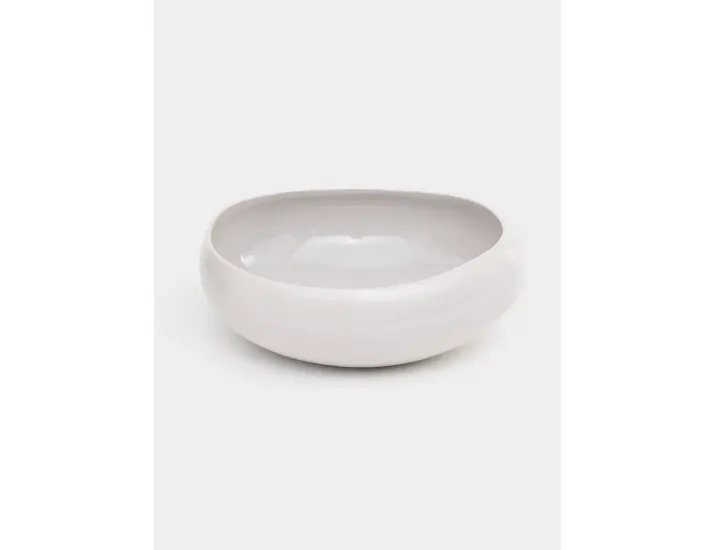 Тарелка суповая 19 см 1.0 л серая Easy Life Organica