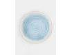 Тарелка обеденная 27 см голубая Спираль Home & Style Azurro