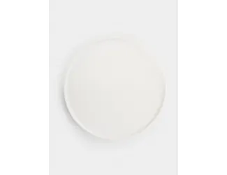 Тарелка обеденная, 26.5 см, белая, Икра