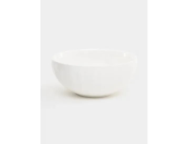 Салатник 14 см 0,5 л белый Волны Home & Style Floral