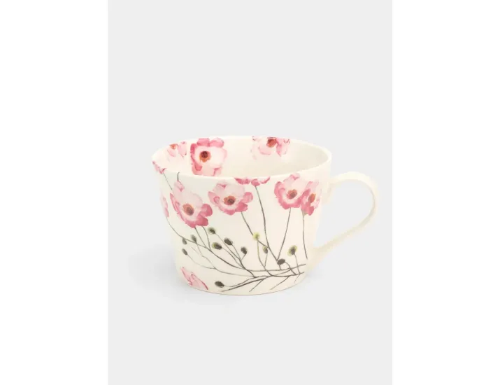 Кружка 480 мл белая Лютик Anna Lafarg Magic flowers