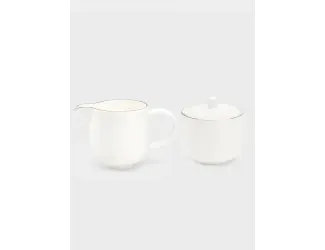 Набор, сахарница и молочник, 300 мл, Кашемир Gold