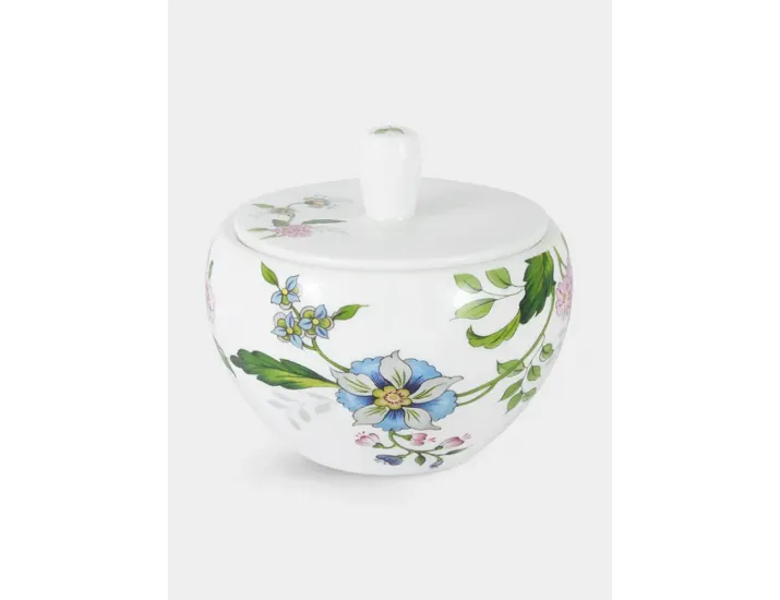 Сахарница 0,25 л белая Цветы Anna Lafarg Provence