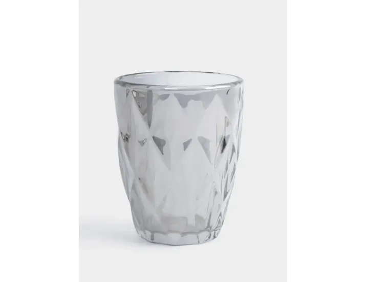 Стакан 10 см 270 мл серый Anna Lafarg Diamond color
