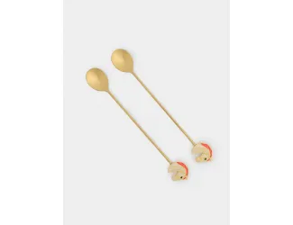 Ложка десертная, 20 см, 2 шт, сталь, Конь, Horse