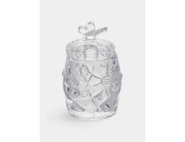 Сахарница 11 см 120 мл с ложкой Бабочка Anna Lafarg Butterfly