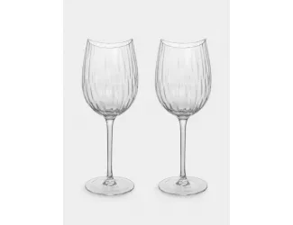 Бокал для белого вина, 400 мл, 2 шт, кристальное стекло, Violin