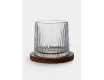 Стакан для виски 10 см 280 мл на подставке Anna Lafarg Lyric