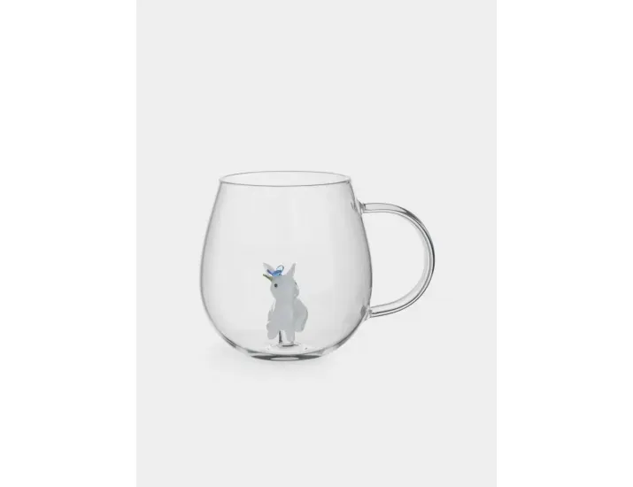 Кружка 450 мл Кролик с цветком Anna Lafarg Easter