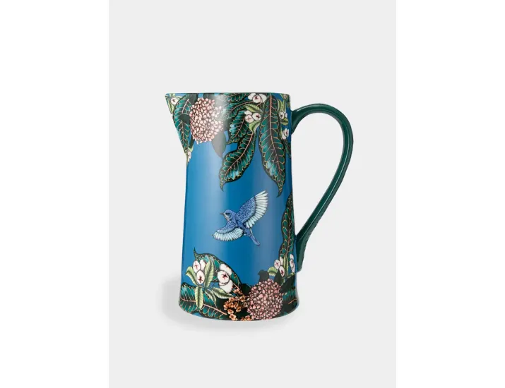 Кувшин 2 л синий Цветы и птица Maxwell & Williams Воспоминание
