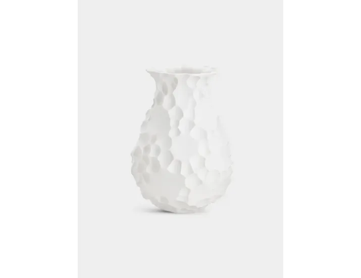Ваза для цветов 31 см декоративная белая матовая Текстура Home & Style Bridgit