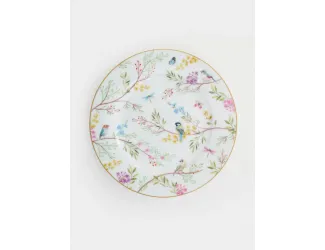 Тарелка закусочная, 19 см, Пение птиц