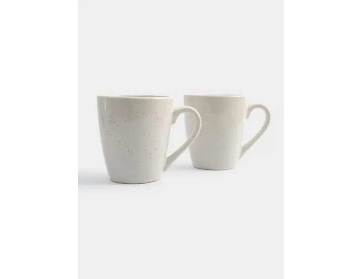 Кружка 350 мл 2 шт молочная в крапинку Anna Lafarg Viveiro