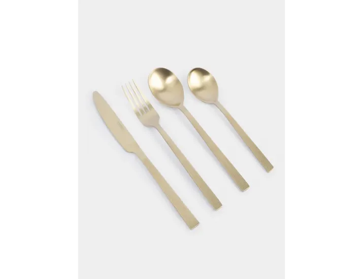 Столовые приборы 6 персон 24 предмета золотистые Anna Lafarg Beijing