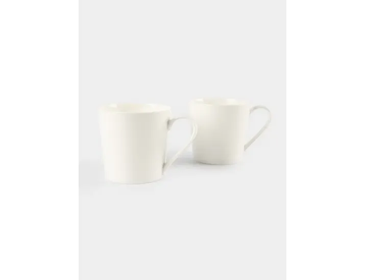 Кружка 430 мл 2 шт белая Anna Lafarg Excellence