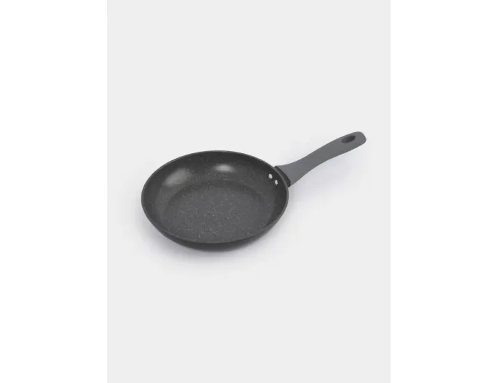 Сковорода 24 см с покрытием серо-черная Anna Lafarg Robust