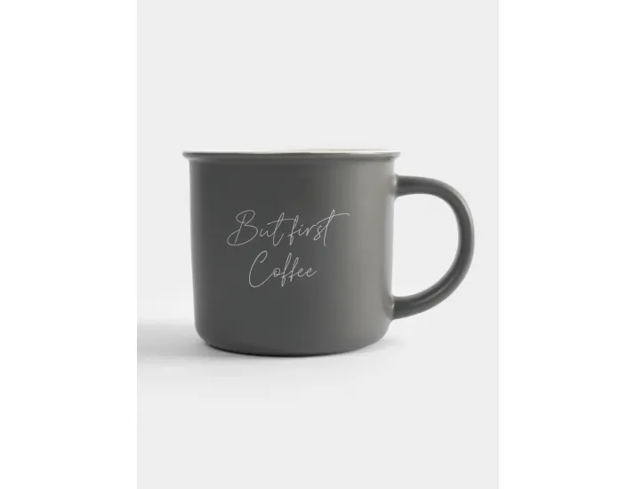 Кружка 400 мл серая Anna Lafarg Retro