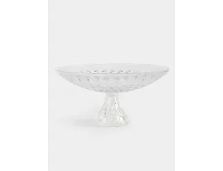 Ваза для фруктов, 29х15 см, на ножке, стекло Р, Ocean