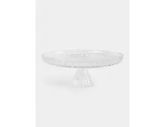 Блюдо на ножке, 31х12 см, стекло Р, Ocean